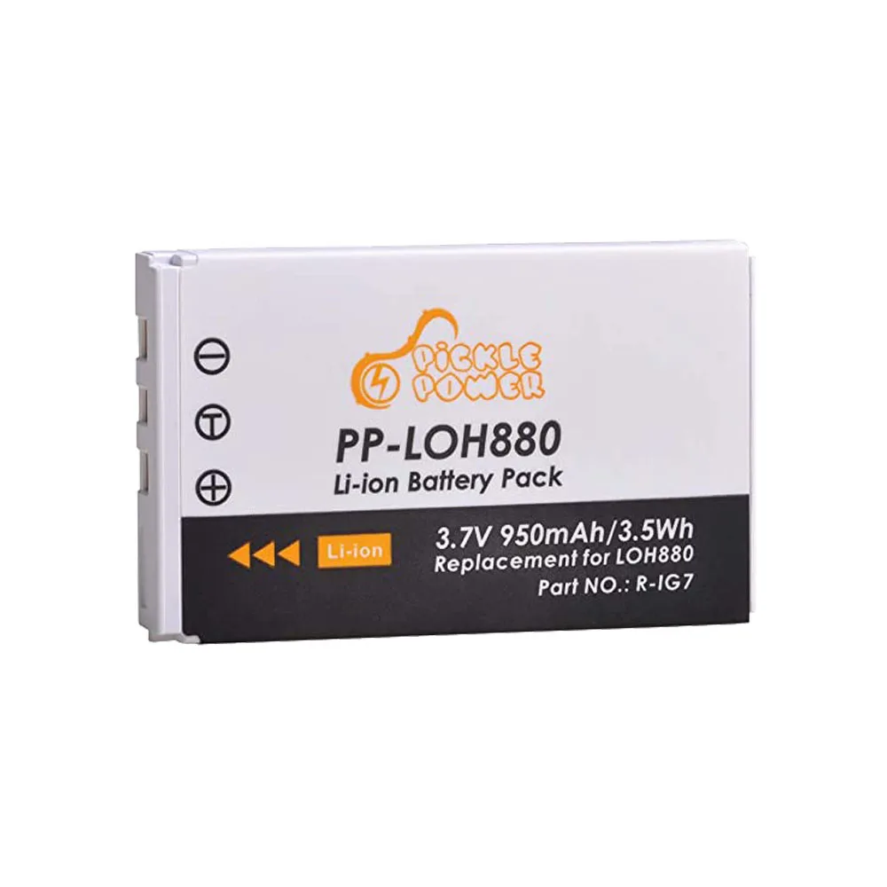 

950mAh LOH880 Battery for Logitech Harmony One, 900, 880, 890, 720, NTA2340, R-IG7, K43D, M36B, AVL300