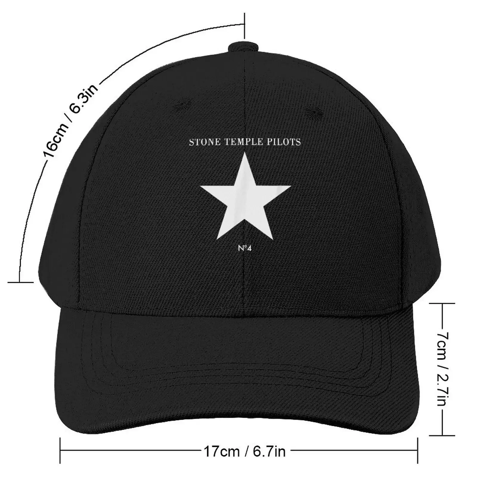 Metal Baby Stone Temple PilotsClassic Fans Baseball Cap Hat Man For The Sun Horse Hat Men Golf Wear Women's