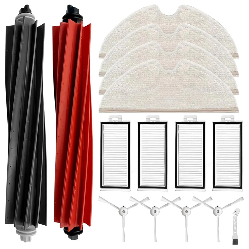 

A47T Accessory Kit for Roborock Q8 Max/Q8 Max+/Q5 Pro Roboter-Vacuum Cleaner-Spare Parts Roller Brush Filters