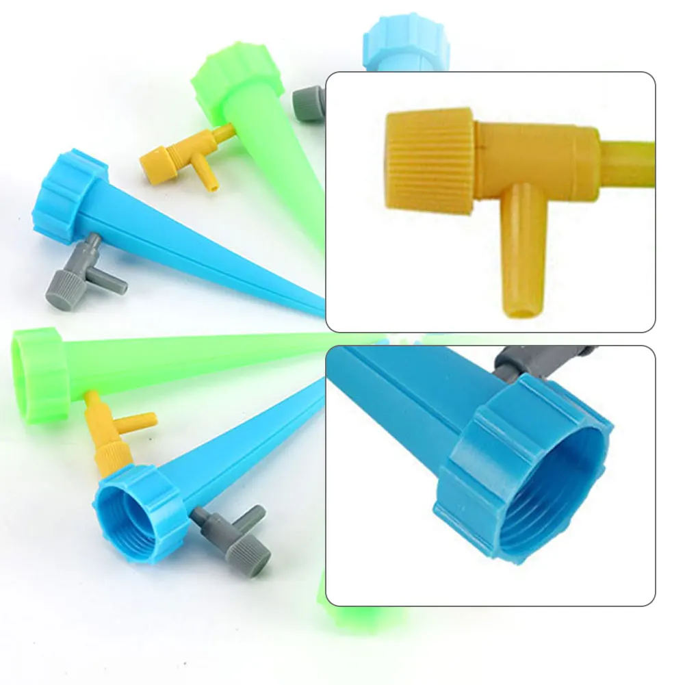 5Pcs Garden Dripper Self Watering Spike Automatic Drip Irrigation Garden Drip Irrigation Control System Home Flower Garden Tool