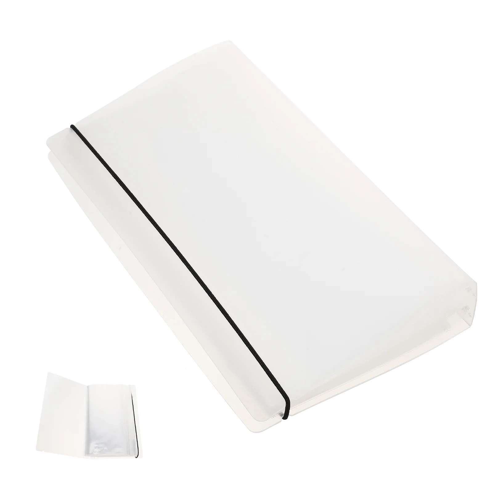 

Tickets Storage Holder Premium Plastic Movie Flight Concert Card Collector Multi function Album Dust free ganized