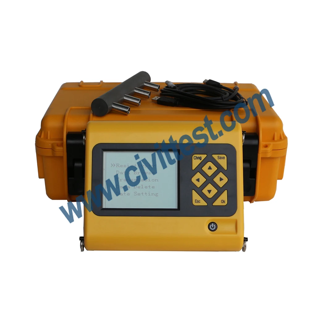 Electric Concrete Resistivity measuring Test Meter