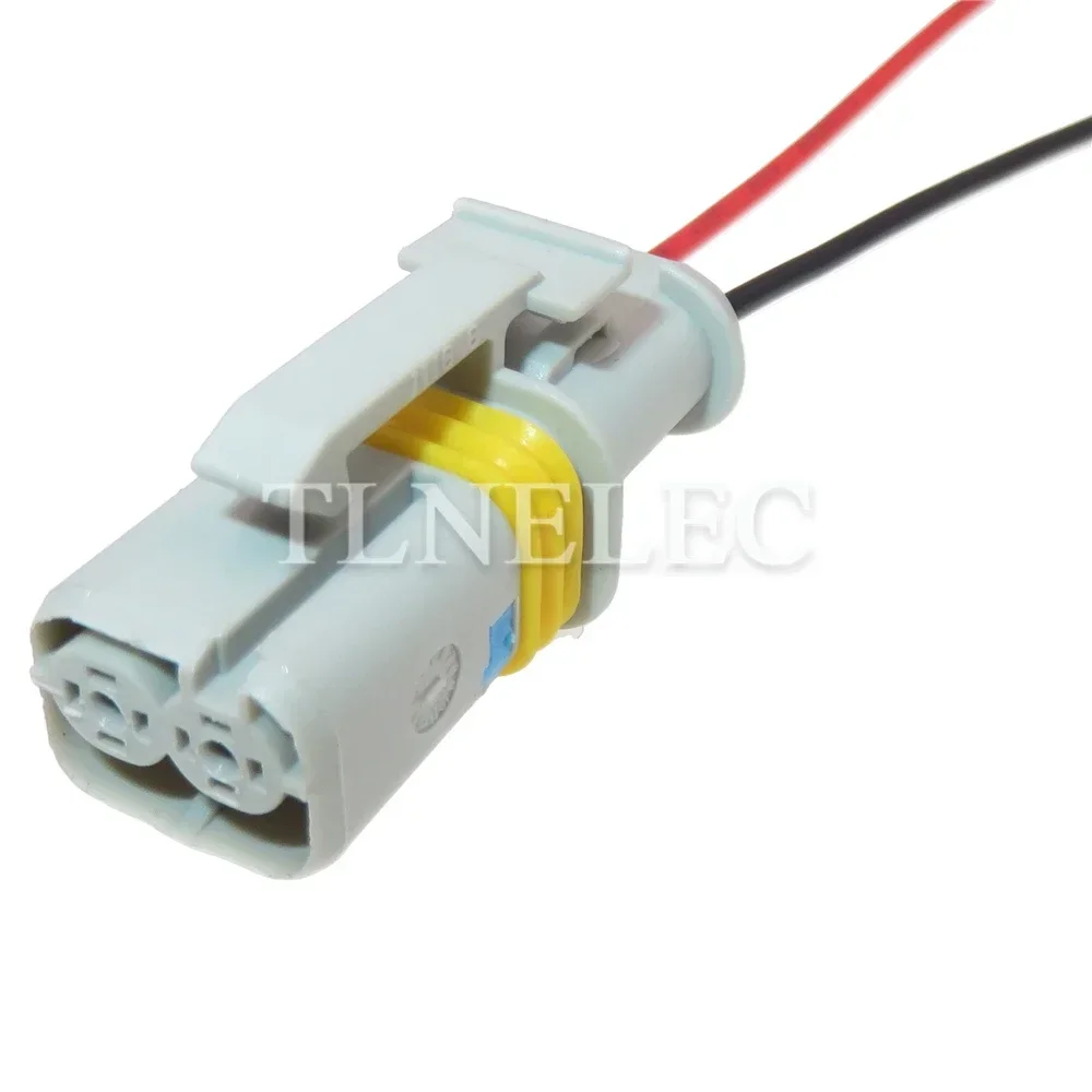 2 Pin Way Auto Wire Cable Connector With Wires Automobile Electronic Injection Motor Start Relay Sealed Socket 18385000002