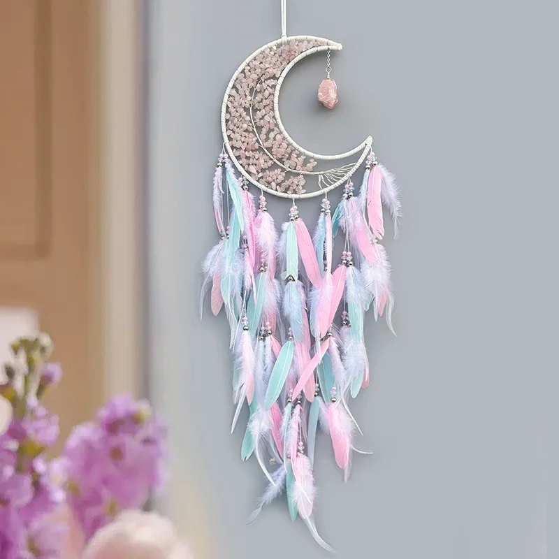3 Colors Handcrafted Dream Catcher Wind Chimes Wall Hangings For Bedroom Creative Birthday Festival Gifts Home Decoration Crafts