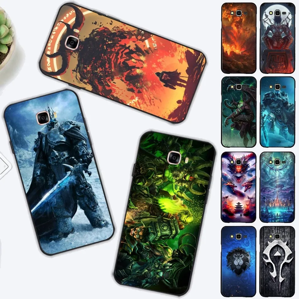 W-World Of W-Warcraft W-Wow Phone Case For Samsung J 7 plus 7core J7 neo J6 plus prime J6 J4 J5 Mobile Cover