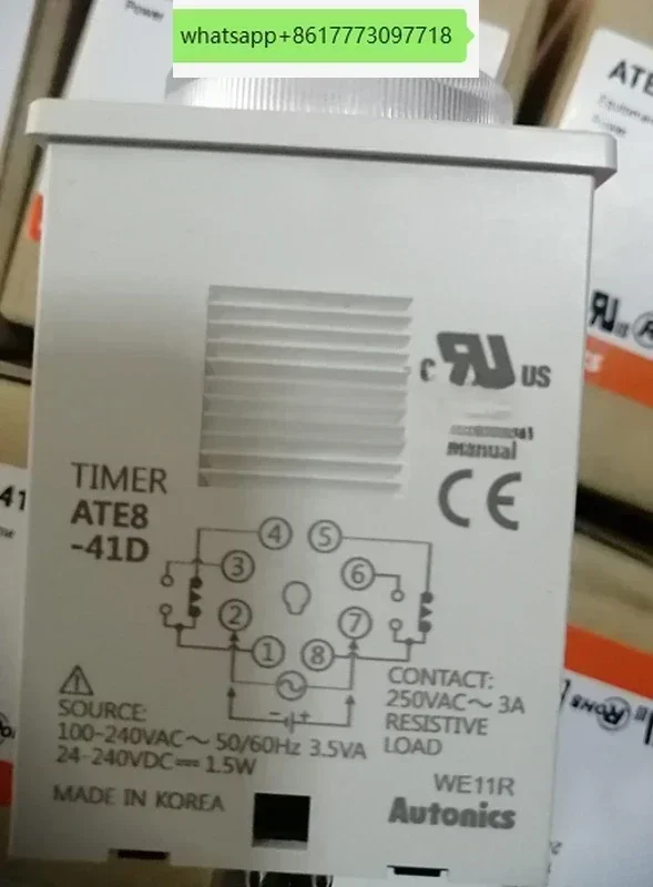 

Original ATE8-41D Timer ATE8-43D ATE8-46D from AUTONICS, South Korea