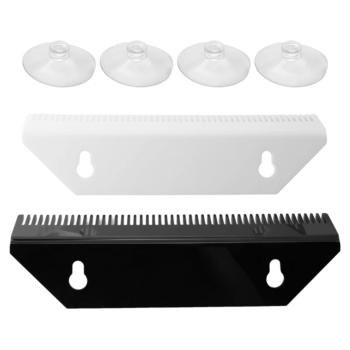 A11I Hair Extension 2 ชิ้นอะคริลิค Hair Extension แขวนแบบพกพา Extension ผู้ถือวิกผม Storage Rack Hair Extension