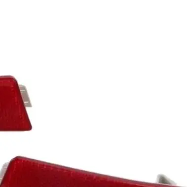 Rear Bumper Reflector Trim for BMW For X3 2004 to 2010 Red Plastic 15x8x2cm Includes Two Pieces OEM 63147162217 63147162218