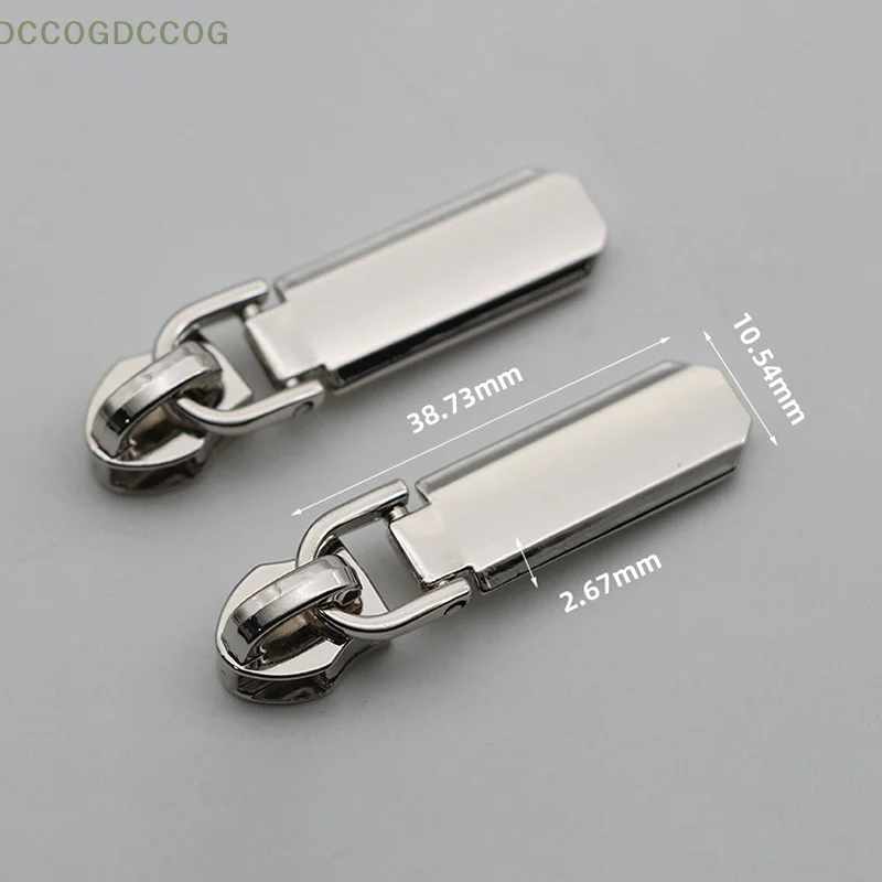 5 Stuks Metalen Rits Slider Puller Tas Accessoires Voor Portemonnee Zinklegering Rits Hoofd Trekkers Voor Tas Ronde Vorm tas