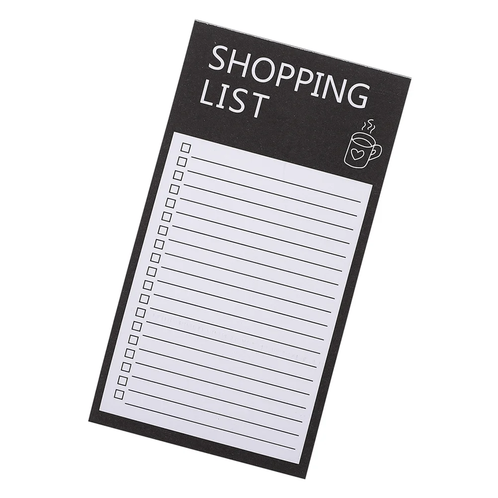 

Magnetic Notepad Notepads for Refrigerator Memo Planning List The Notebook Magnets Shopping Small