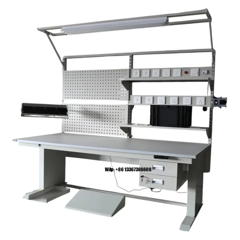 Woodworking Esd Workbench for Electronic Garages and Labs in Europe High Quality Laboratory Furniture