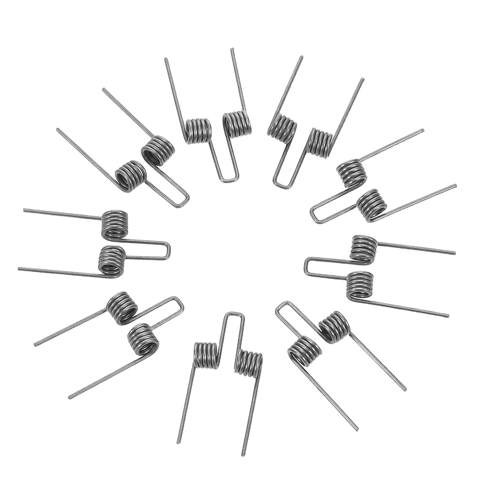 9Pcs Stainless Steel Torsional Spring for Lamp Fixtures, Fans & Light Mounts – Dual-Torsion, High-Elasticity