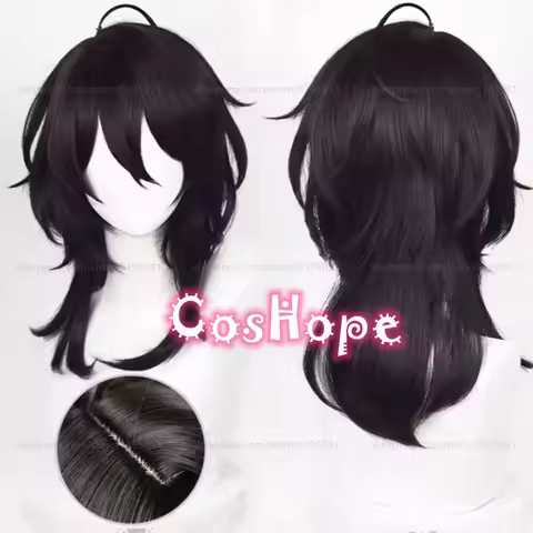 Sakuma Rei Cosplay Wig 40cm Black Wig Cosplay Anime Cosplay Wigs Heat Resistant Synthetic Wigs