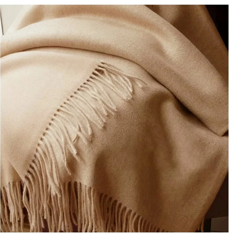 Winter Scarf Women  Wool Scarves Adult Scarves for ladies 100% Wool scarft women Fashion Cashmere Poncho Wrap