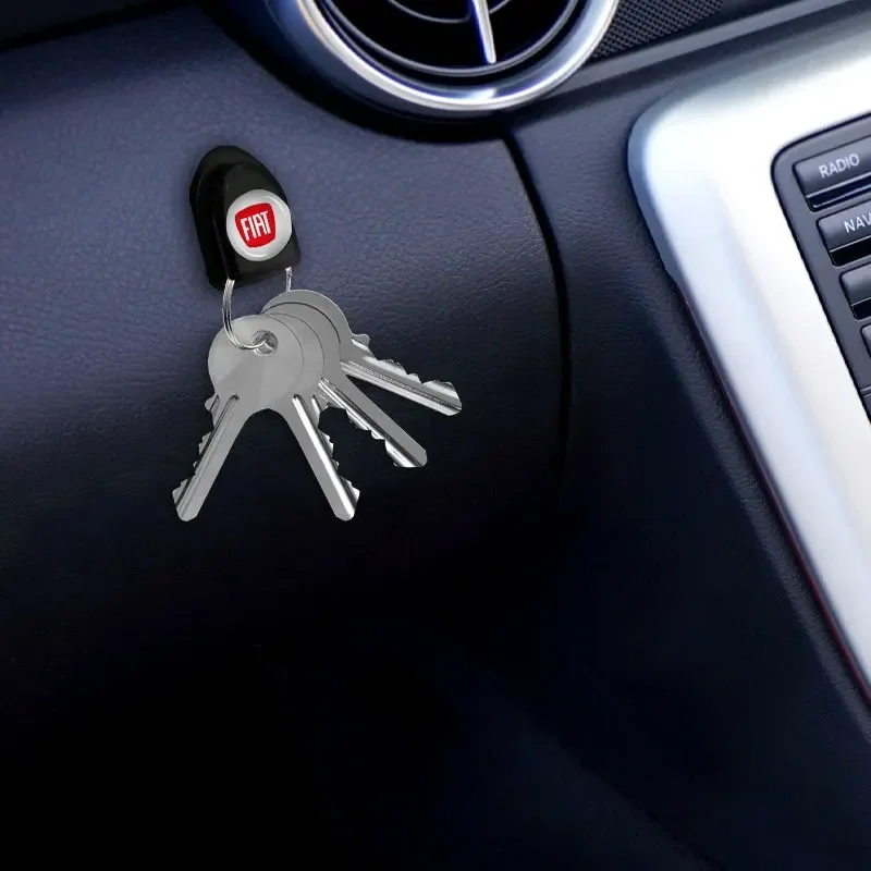 2 шт. многофункциональный автомобильный крючок, мини-крючок для интерьера, автомобильные аксессуары для Fiat 500 500C 500L 500X Brava Ducato Fiorino Panda Stilo