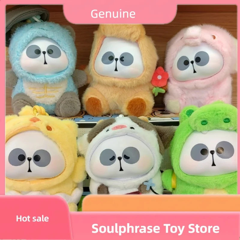

Genuine Mr.Pa Animal Company Limited Series Blind Box Cute Anime Figure Pendant Doll Panda Mystery Box Children Customized Gift
