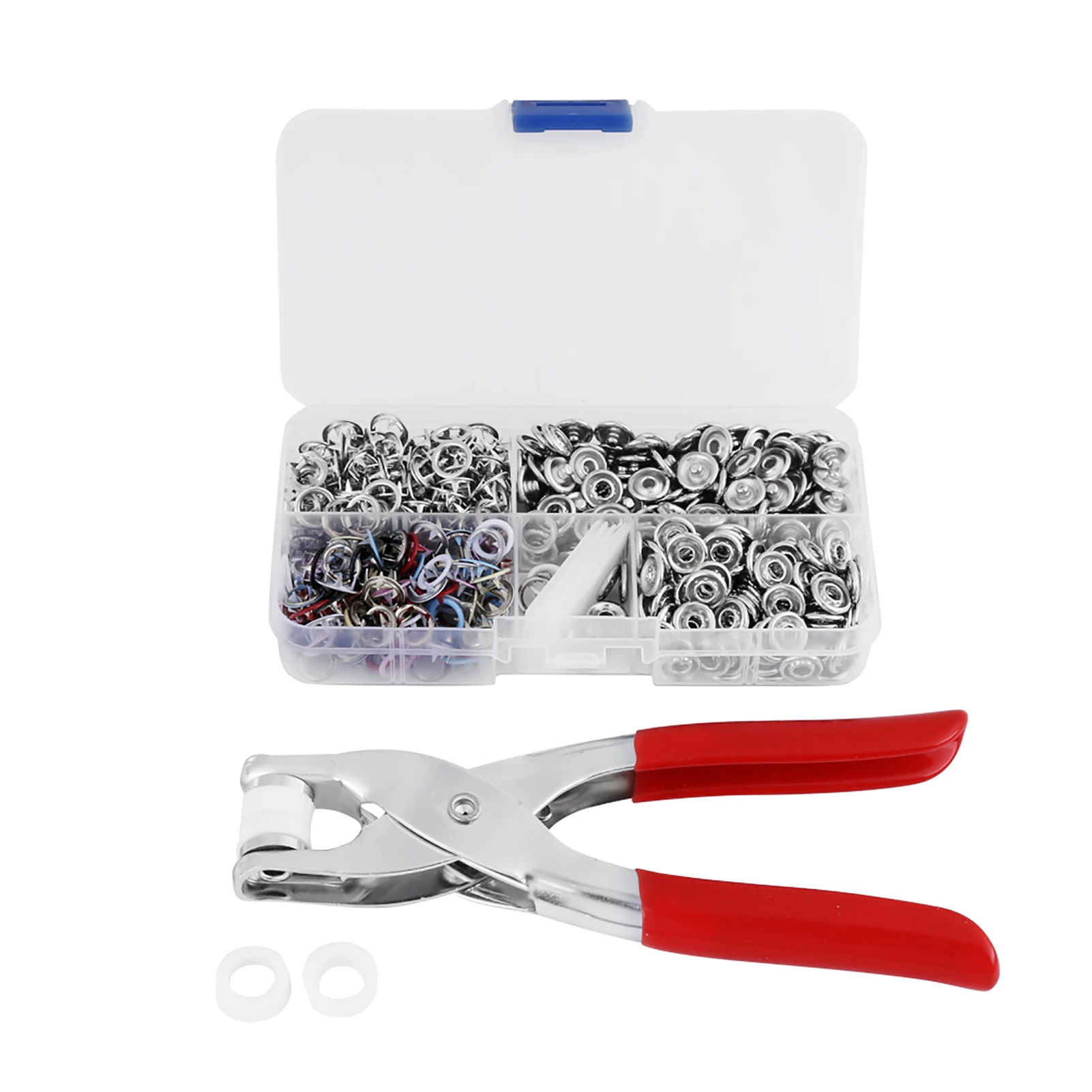 120 sets gemengde kleuren meta - Snap Fastener Set recensie en prijs