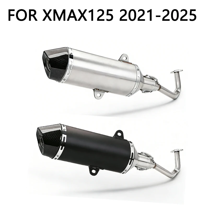 Premium 51mm Slip-On Exhaust Full Racing Line Position Full motorcycle exhaust system For xmax125 XMAX 125 XMAX125 2021-2025