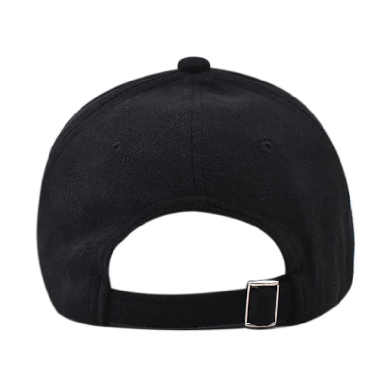 Solid Suede Retro Baseball Caps for Men Women Spring Autumn Street Snapback Hip Hop Hat Adjustable Faux Fur Sunscreen Visor Cap