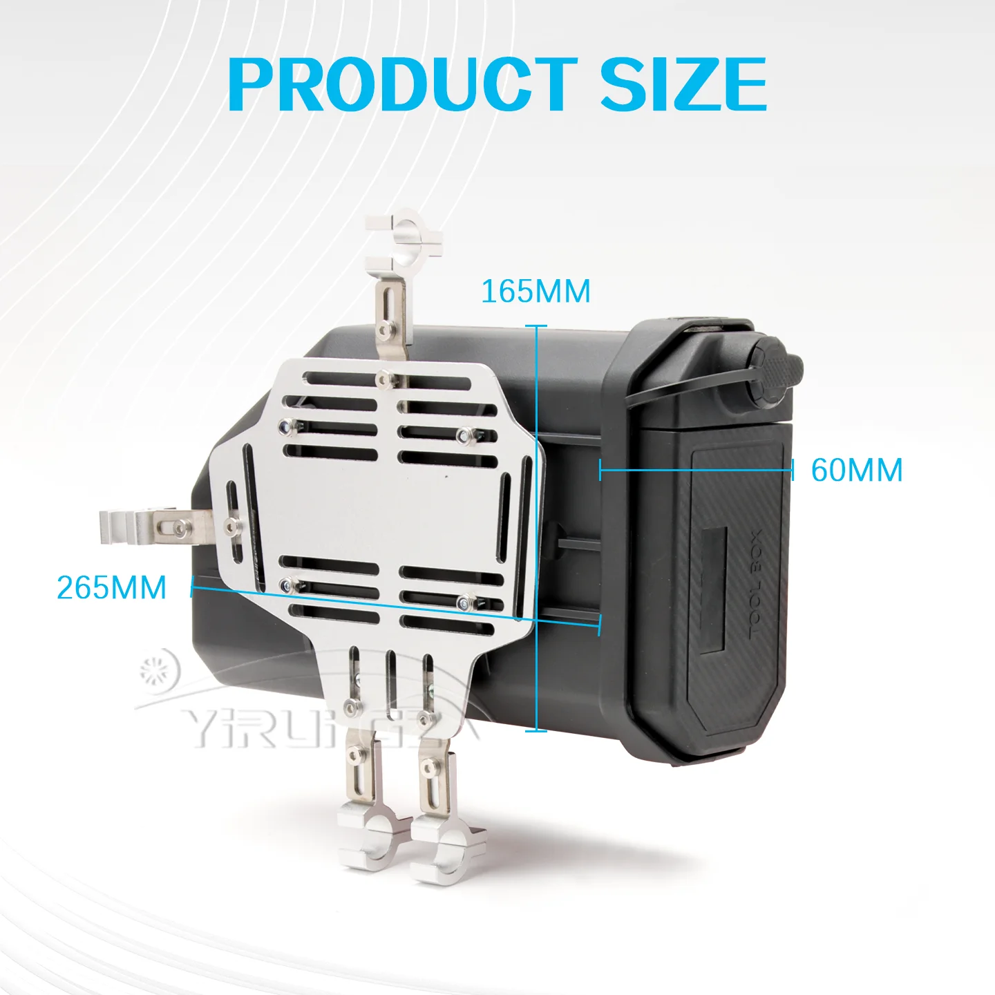 Motorcycle Toolbox FOR TIGER SPORT 600/850 SPORT 600 850 Tool Box Waterproof Side Decorative Box First-aid/Breakdown kit Toolbox