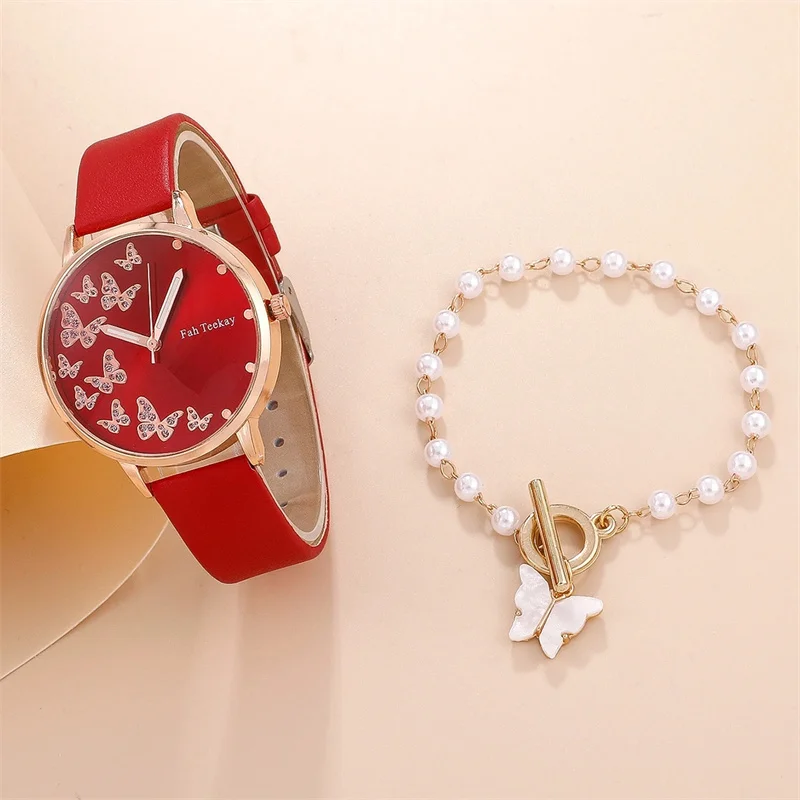 2023 New Watch Women Fashion Casual Leather Belt Watches Simple Ladies Round Dial Quartz Wristwatches Dress Clock Reloj Mujer