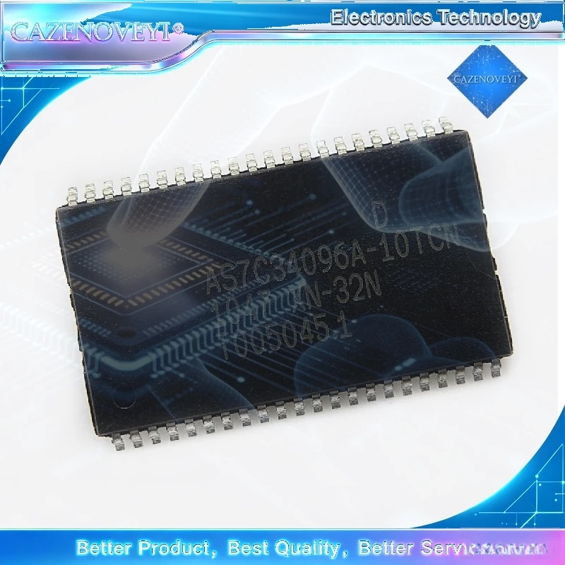 (5-10-20-30-100PCS) AS7C34096A TSOP-44 AS7C34096A-10TIN