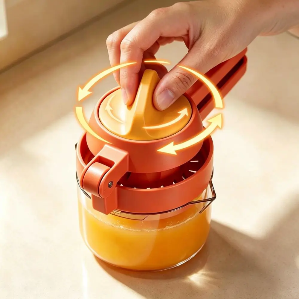 Handheld Fruit Juicer Manual Press Squeezer For Citrus Orange Lemon Kitchen Tool Household Extractor Food Grade Material
