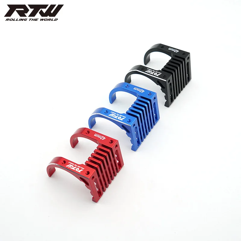 RTW Temperature Control Radiator  Mount Bracket with High-Speed Fan Model Car Motors  Compatible with Motors of 40-42mm Diameter
