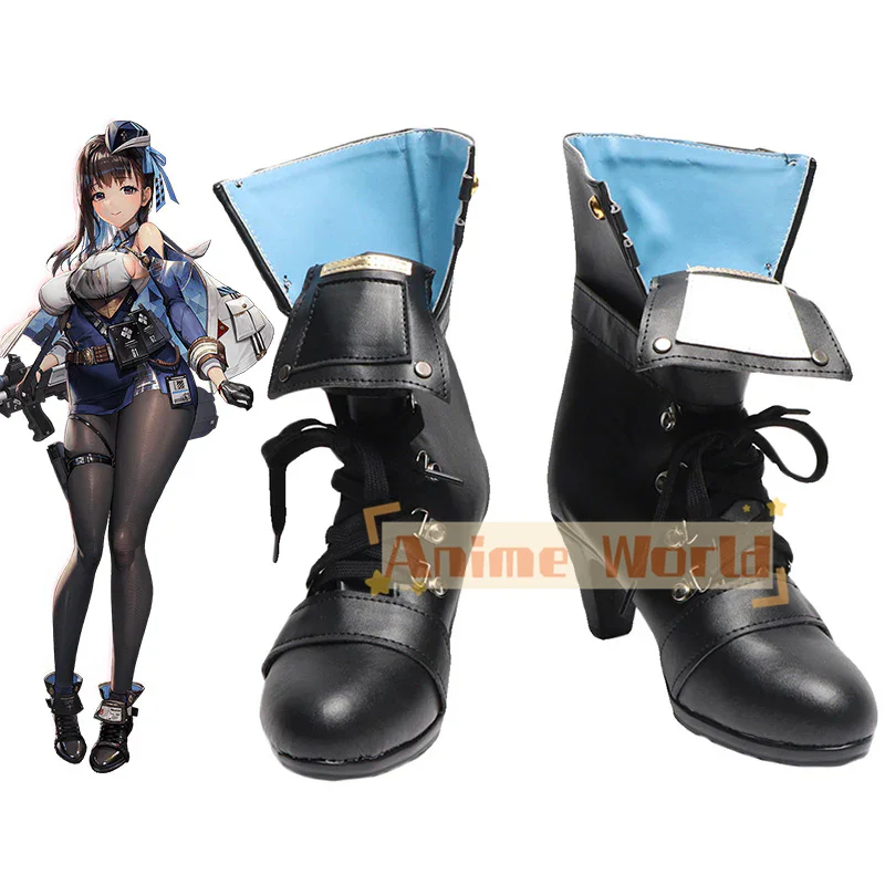 Goddess Of Victory: Nikke Marian Cosplay Shoes  Halloween Carnival Boots Custom Made