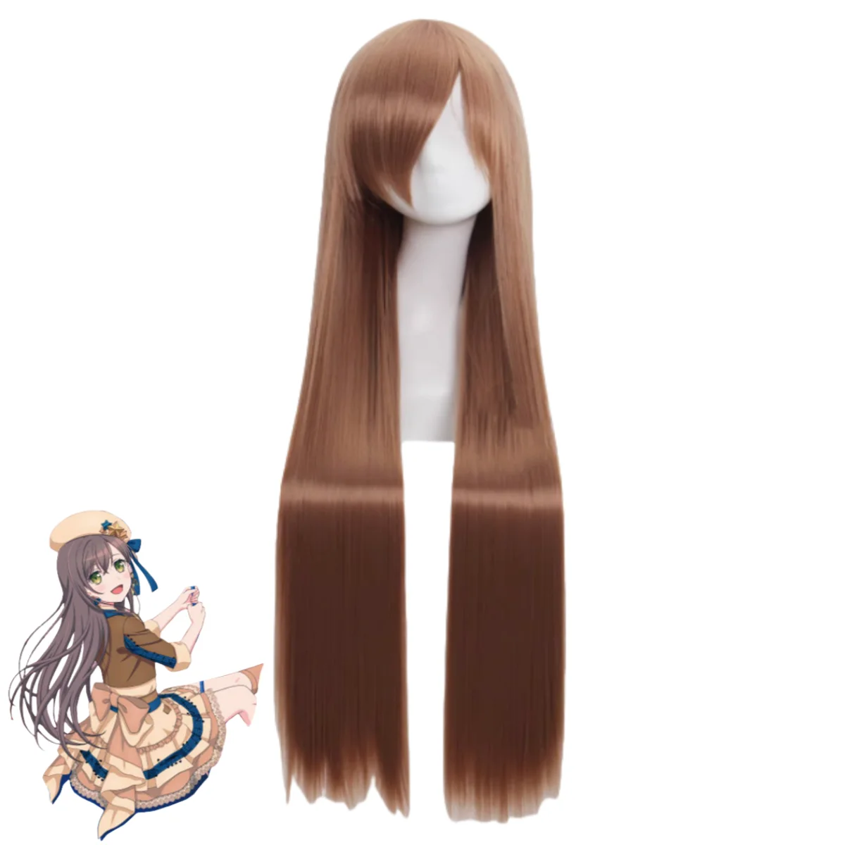 Anime BanG Dream! Hanazono Tae przebranie na karnawał Poppin'impreza księżniczka sukienka spódnica Lolita płaszcz peruka kobieta śliczny kostium świąteczny