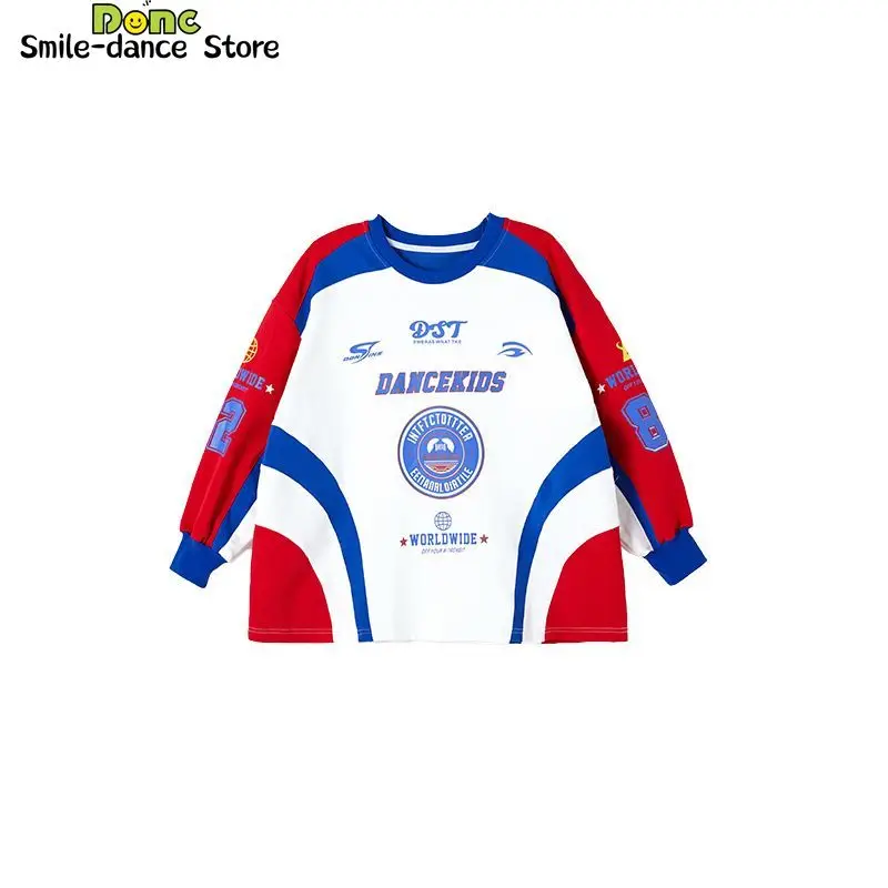 في سن المراهقة الشارع الشهير ملابس رياضية الجاز البلوز الفتيان الفتيات مجموعات تي شيرت بانت Sweatpant رياضية الأطفال ملابس الرقص ازياء