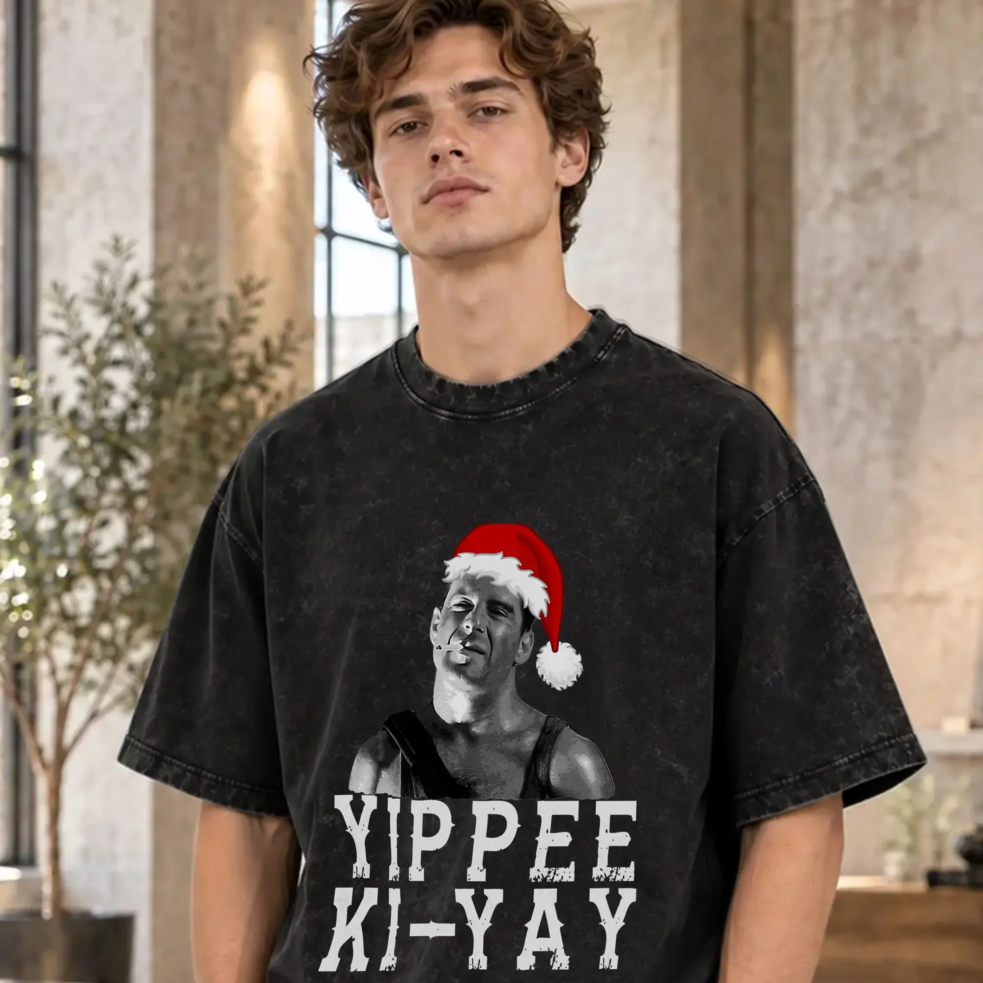 Die Hards   T-Shirt Summer  Y2K Classic T-Shirts Cotton Harajuku Tshirt For Men Short-Sleeve Loose Tops