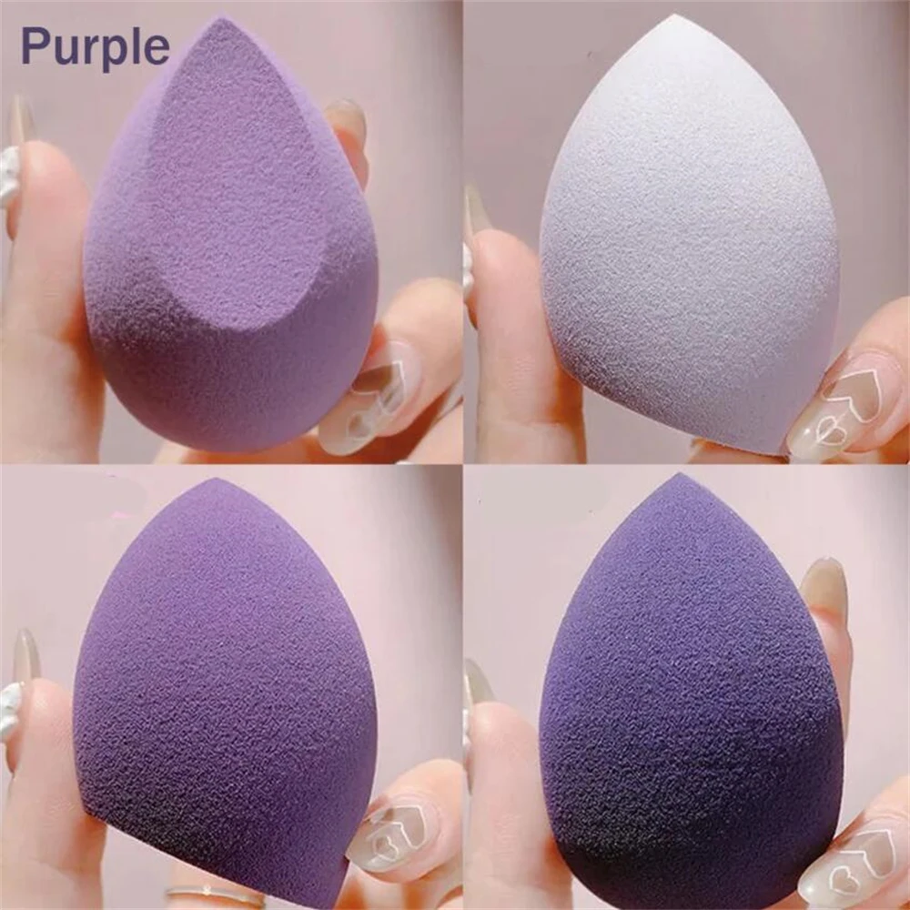 3/4 stks Make-Up Spons Blender Schoonheid Ei Cosmetische Bladerdeeg Foundation Sponzen Poederdonsjes Vrouwen Make Up Accessoires Beauty Tools
