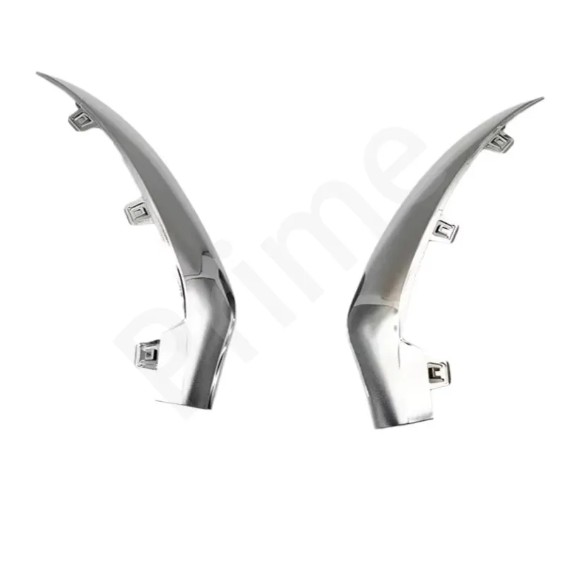 OEM A2538852700 A2538852800 Car Parts Front Bumper Lip Spoiler With Chrome Trim L or R Benz GLC-class W253,GLC200 GLC250 GLC300