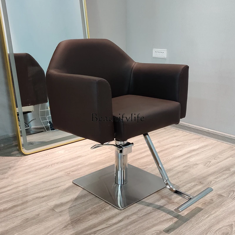 

Hair Salon Special Retro Trendy Hairdressing Chair Haircut Lifting Modern Simple Perm Dyeing Chair