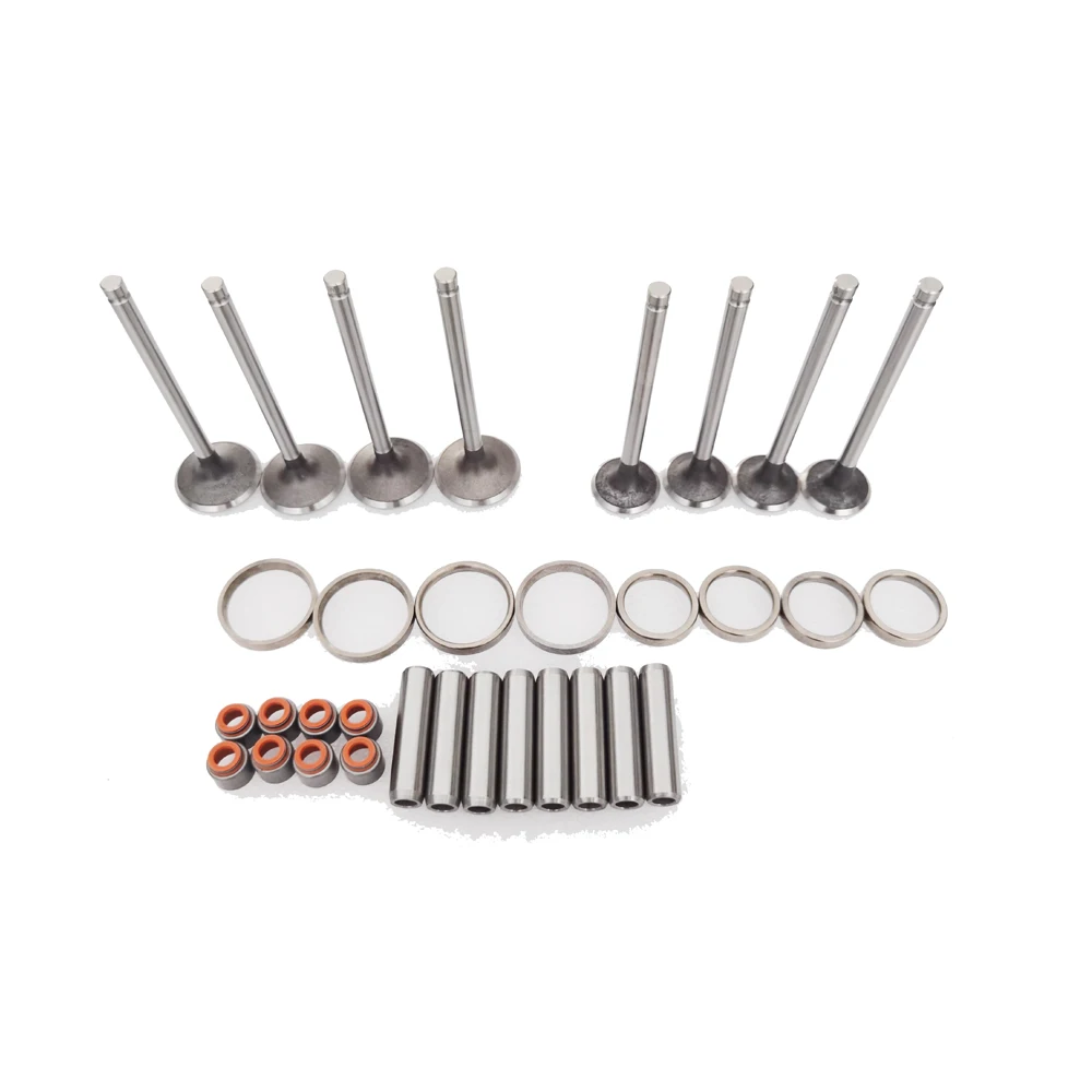 Válvula de admissão/exaustão/guia de válvula/selos de válvula/assentos de válvula para Xinchai 485 490 495 498