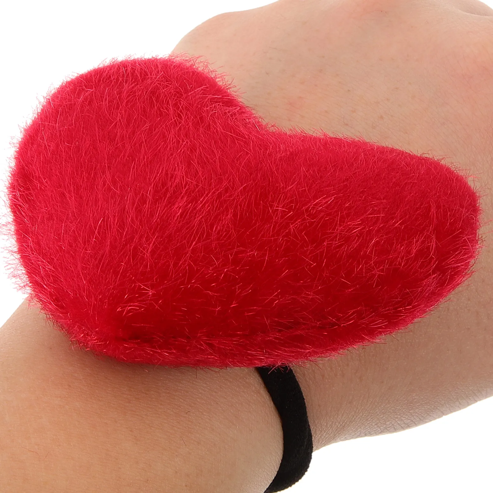 

4 Pcs Red Heart Shaped Pin Cushion Wear Resistant Needle Supply Compact Storage Quilting Tool Sewing Accessory