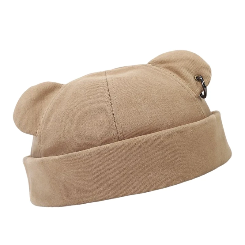 Unisex Fashion Hat with Bear Ears Warm Winter Autumn Hat Party Headpiece