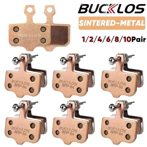 Pastillas de freno BUCKLOS de Metal sinterizado para bicicleta SRAM AVID, pastillas de freno de disco hidráulico, pastilla de freno metálica para bicicleta, pieza de bicicleta de montaña