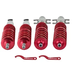 Street Coilover Suspension Kit for VW Golf MK1 1975-1984 Shock Absorber Coilovers Height Adjustable Shock Struts Coilovers