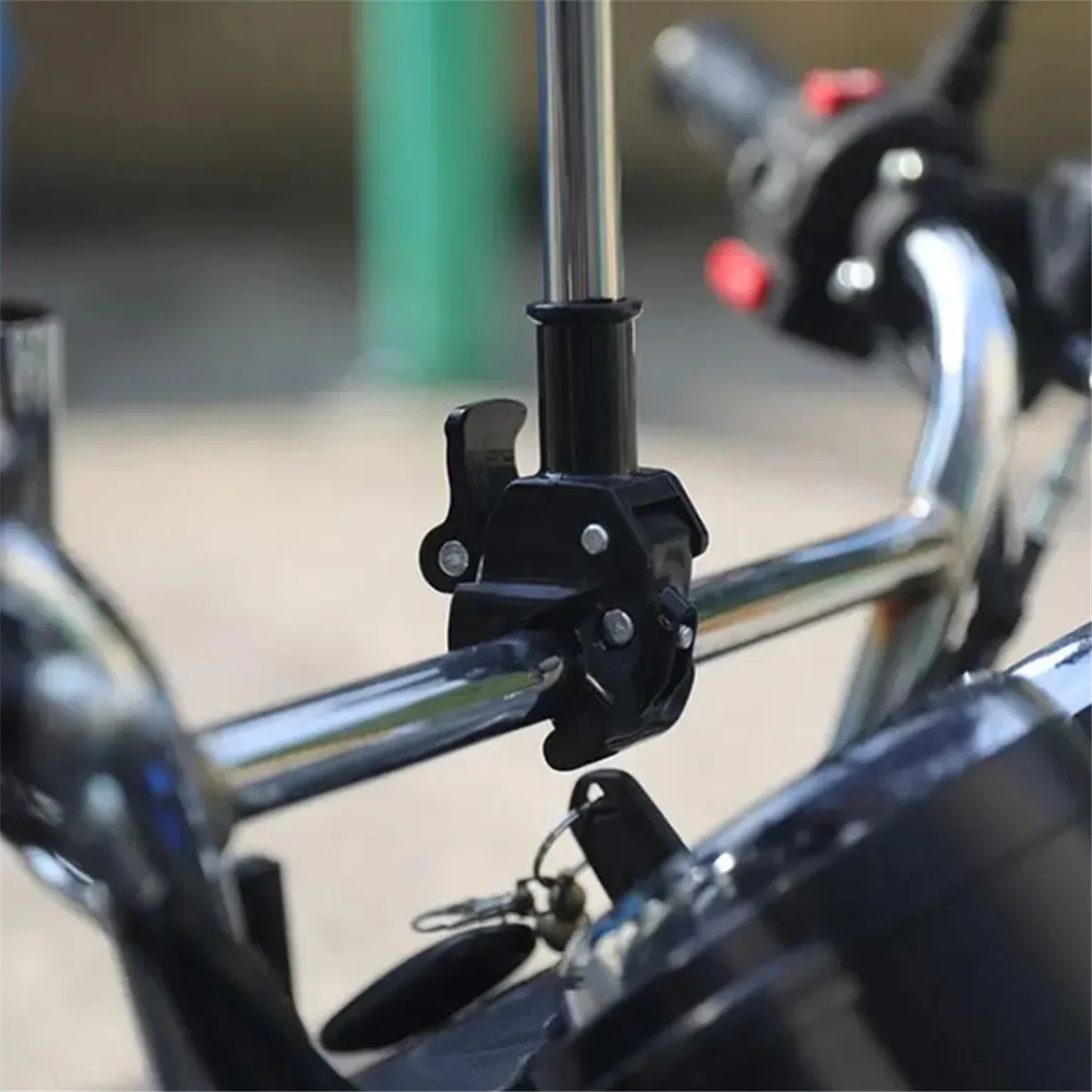 1.2 متر تلسكوبي سارية علم الفولاذ المقاوم للصدأ القطب العلم يلوحون سارية العلم سارية علم حامل سيارة لسيارة شاحنة قارب مركبة HOT