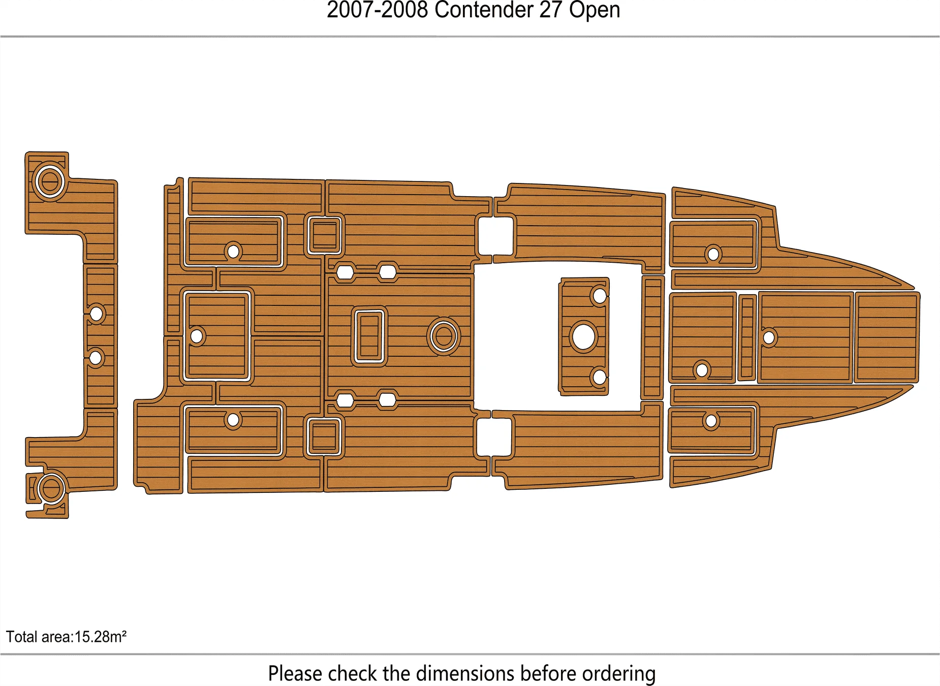 2007-2008 Contender 27 Open 1/4