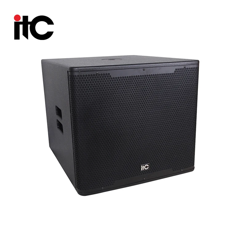 Itc TS-818S alto-falante profissional 18 Polegada subwoofer caixa de alto-falante para bares grandes salas ktv salas de conferência de alta qualidade auditórios