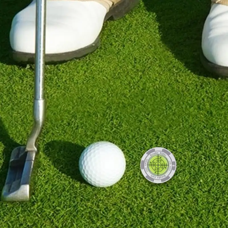 Golfball-Marker zum Setzen von grünen Zink legierungen Profession eller Golf-Putting-Lese marker Hochpräzise grüne Lese hilfe