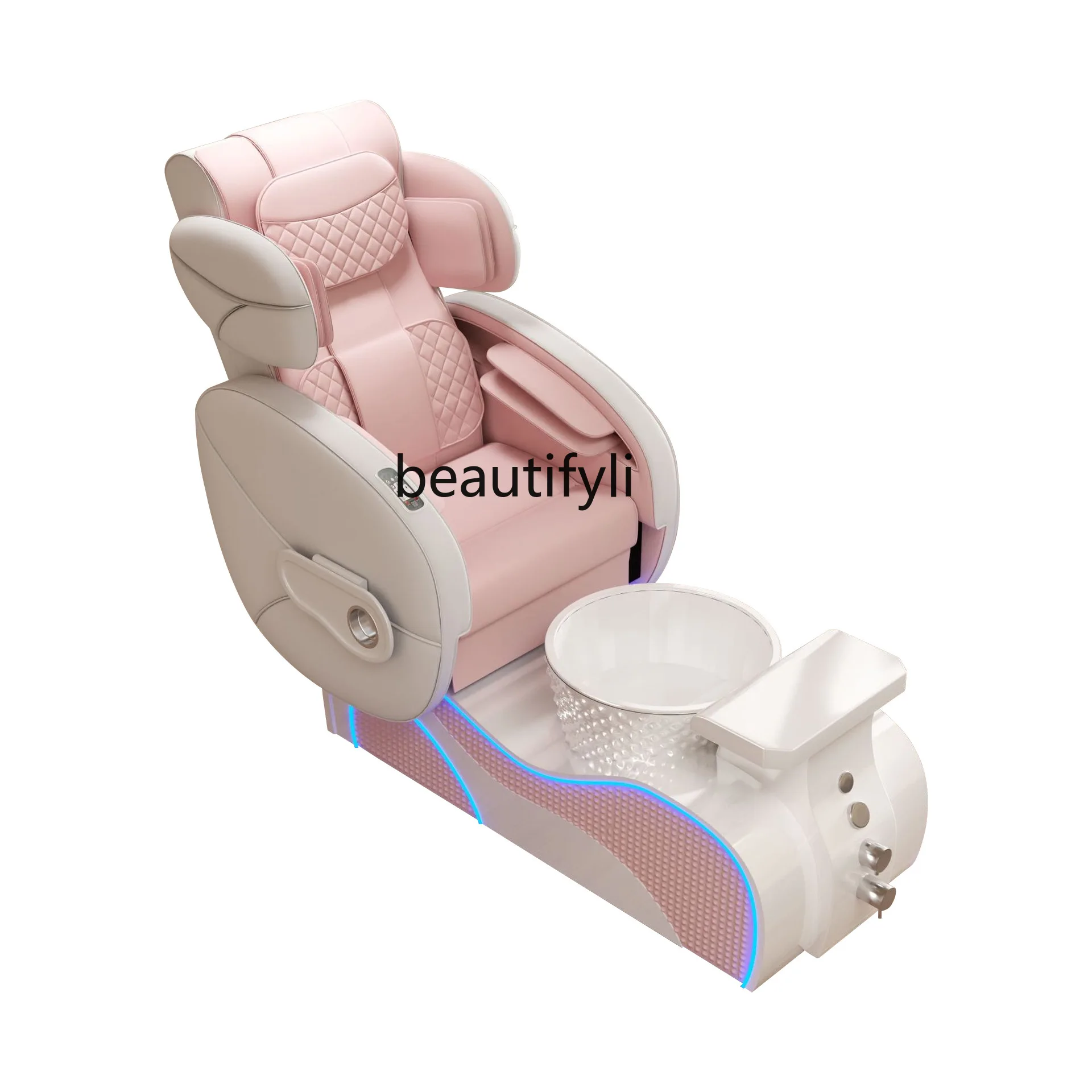 High-End Beauty Salon Spa Salon Pedicure Chair Space Capsule Nail Beauty Eyelash Beauty Sofa Foot Massage Chair