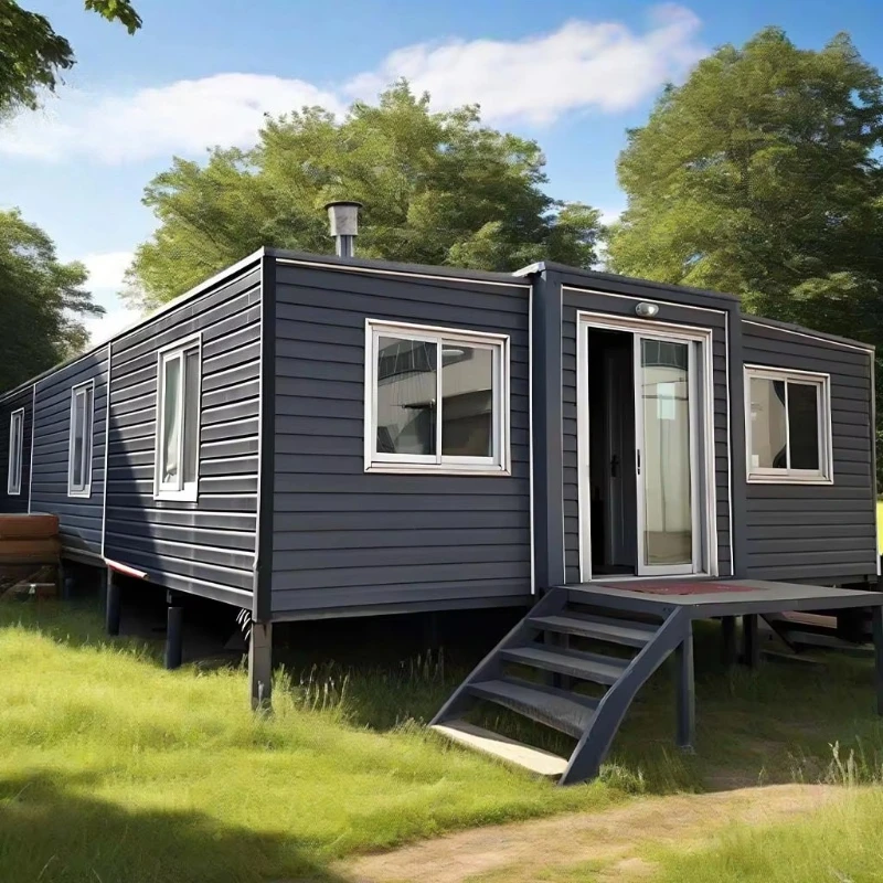 Factory Direct High Quality Expandable Container House 20/40ft Steel Sandwich Panel for Dormitory, Office, Holiday House & Villa