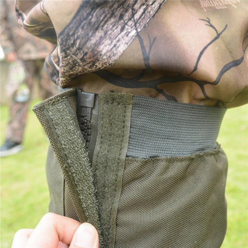 

B93B-6X Leg Gaiters Protection For Legs Gaiter For Snake Proof Waterproof Snow Boots Cover Adjustable Legging,Army Green