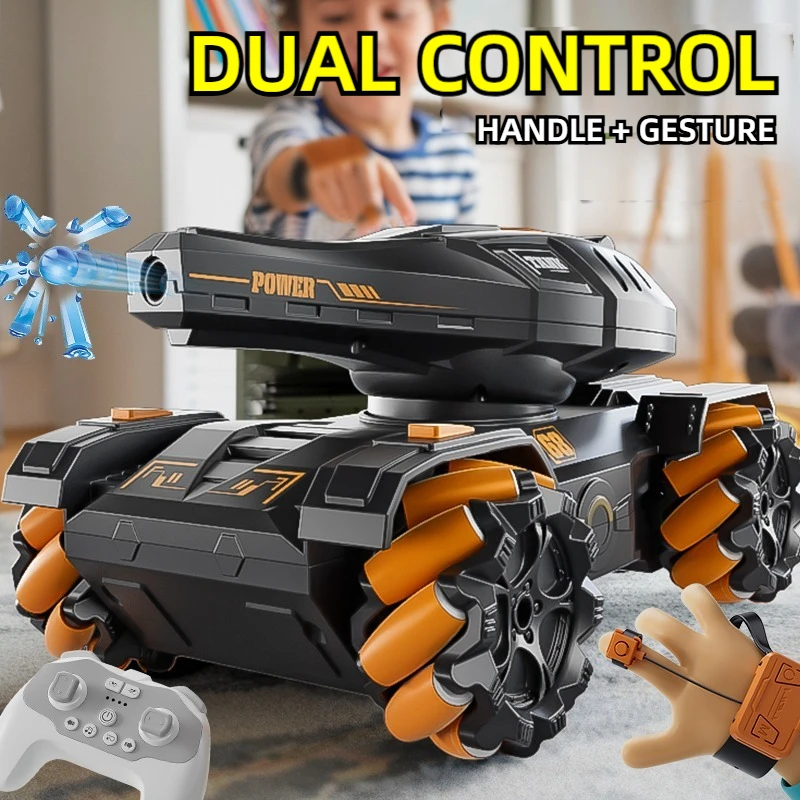 Samochód zdalnie sterowany Super Speed ​​Tank Bomba wodna Samochód Kreatywny pojazd terenowy z napędem na cztery koła Gra wieloosobowa dla dzieci Zabawki bojowe