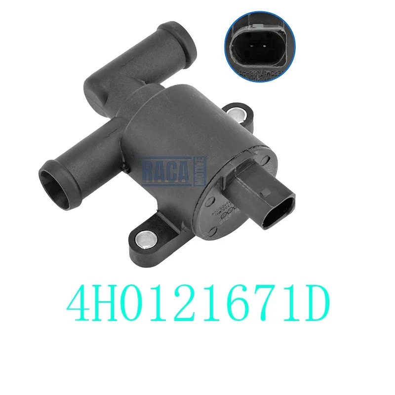 

Car Heater Control Valve with Plug Solenoid Valve for Audi A4 A5 A6 A7 A8 Q5 VW Golf Passat B8 4H0121671B 4H0121671D 4H0121671F