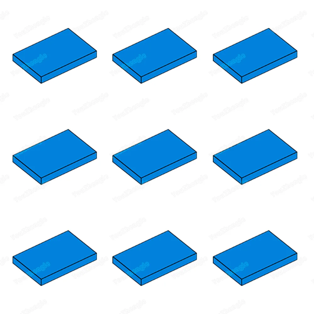 26603 Baustein-Fliesen, 2 x 3 Teile, Montage, MOC-Figuren, WW2, Straßenszene, Mecha-Ausrüstungsset, Szene, passendes Modell, Teile, Geschenke, DIY-Spielzeug